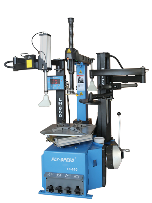 风速FS-860+RH750+LH660全自动轿车扒胎机 轮胎扒胎机