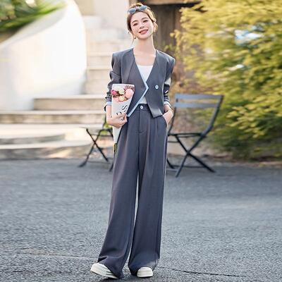 休闲套装女开秋202新5ZHUO1100款轻奢高级减感今年流行春爆款时尚