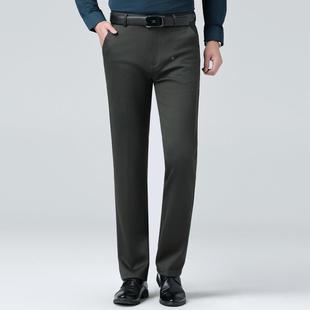 直筒中爸年男装 秋冬裤 SFT士休闲商务百搭免烫弹力子爸装 男裤 新款