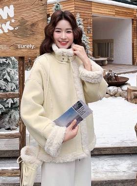 款黄色仿毛b102-952一浅皮新体