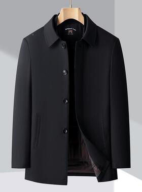 225冬季扣子款可拆内胆棉衣闲中年男棉05893-NN士爸爸装棉袄休加