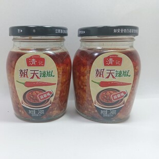 江西特产清记朝天辣椒酱蒜容味248克蒜容辣椒酱下饭酱包邮