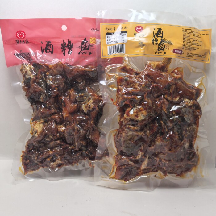 江西特产梦里老家酒糟鱼香辣味麻辣味400克开袋即食下饭菜