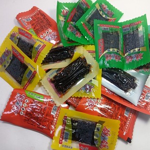 江西特产鹰潭鸽鸽豆角干辣条蒜香麻辣味500克烧烤味零食小包装