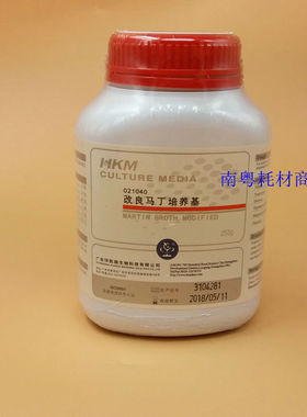 环凯改良马丁液体培养基021040真菌培养基250g特惠普票！