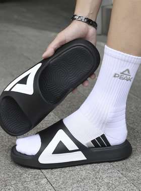 匹克态极拖鞋男士夏季新款室外篮球运动凉拖防滑耐磨女外穿潮牌