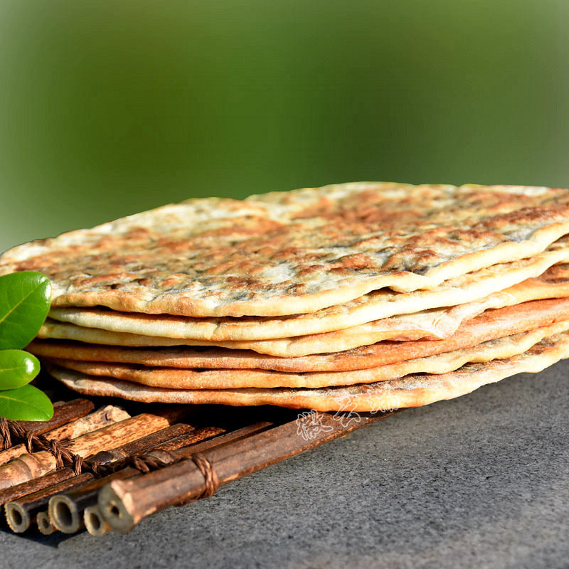 正宗黄山大麦饼梅干菜扣肉饼大饼薄酥饼糕点手工少油梅干菜烧饼