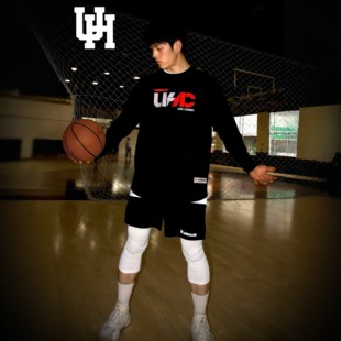 篮球运动短袖 BALLERxAIRCHINA联名款 美式 投篮服 速干T恤tee长袖