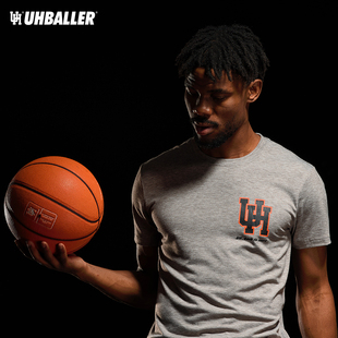 UHBALLER夏季新款BTC美式短袖男t恤速干排汗运动投篮跑步训练衣服