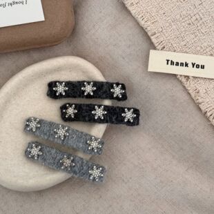 新款女士高级感发夹高颜值侧边夹爪夹子头饰发夹韩版韩系侧边边夹