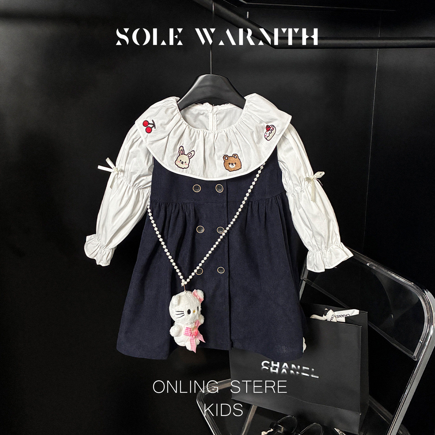 唯暖童装女童连衣裙宝宝公主裙子2026新款春装女孩韩版巨好看套装,童装/婴儿装/亲子装,连衣裙,淘宝优惠券,粉丝福利购,淘宝优惠卷