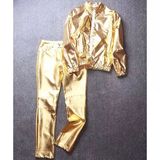 上衣裤子套装情侣装男生女生表演服舞蹈服自由搭TZ01，男装休闲套装，星座1804