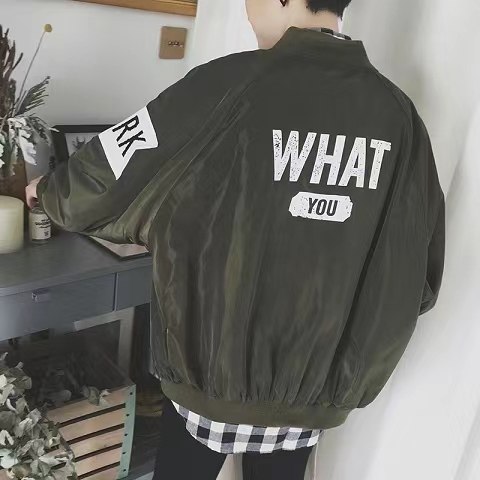 夏季新款外套女学生韩版宽松百搭棒球服，女装短外套，星座1804
