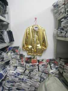 情女亮面夹克小亮妹小帅哥中学生大学生装，青春流行亮面装P50图片
