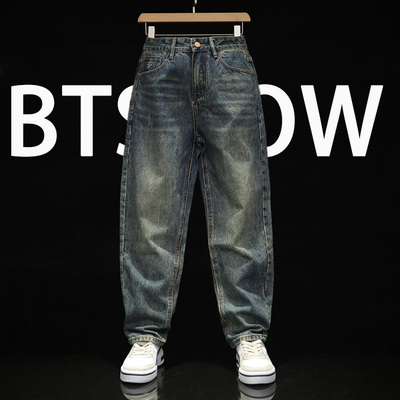 秋冬加绒大码长裤牛仔裤YKK拉链