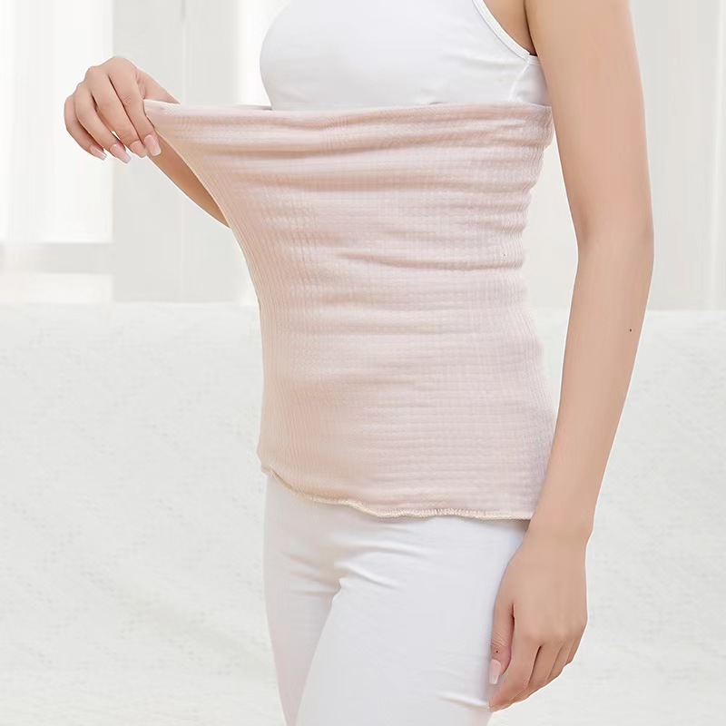 纯棉花加厚保暖护腰带男女士秋冬季大人暖胃暖宫居家睡觉护肚子