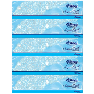 日本原装舒洁Kleenex鼻子贵族亲肤超柔软保湿面巾纸抽纸纸巾*5盒