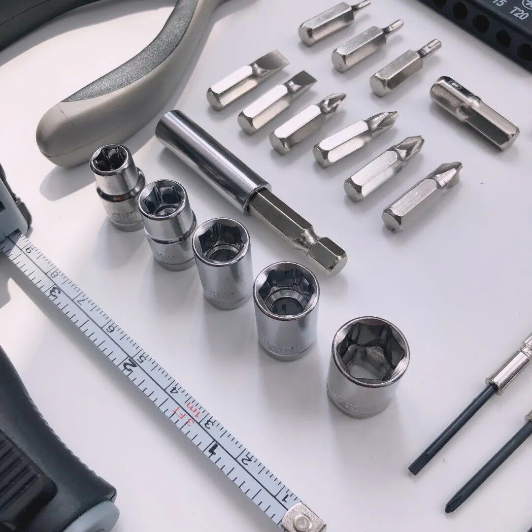 실습용 가정용품 드라이버 도구 상자