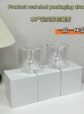 外商定制 ！高品质双层玻璃杯（250ML）