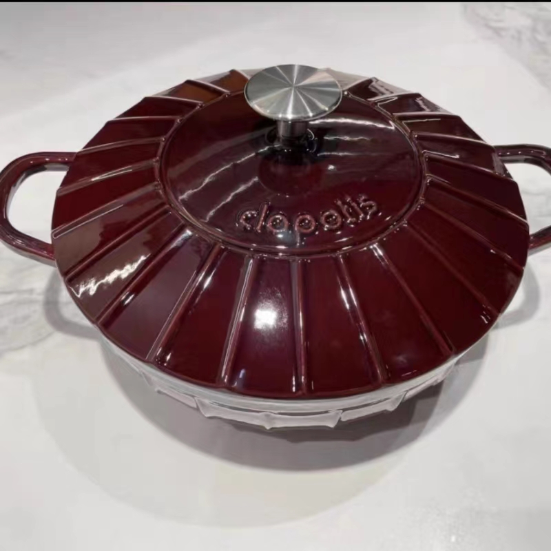 三厦克拉铸铁珐琅妈咪锅炖锅多功能海鲜锅汤锅搪瓷锅煎锅通用,厨房/烹饪用具,炖锅/炖煲/汤煲,淘宝优惠券,粉丝福利购,淘宝优惠卷