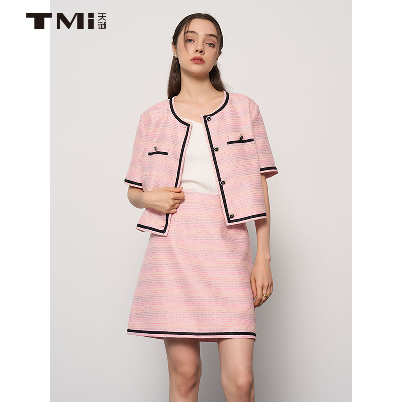 TMi2023小香风时尚套装色彩丰富