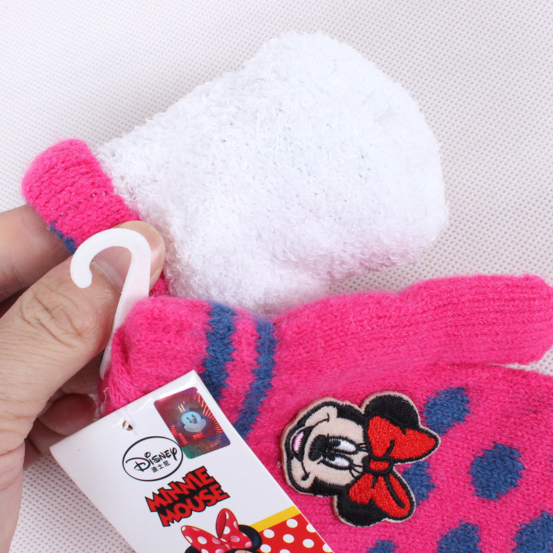 Gants pour fille DISNEY en de laine - Ref 2150226 Image 5