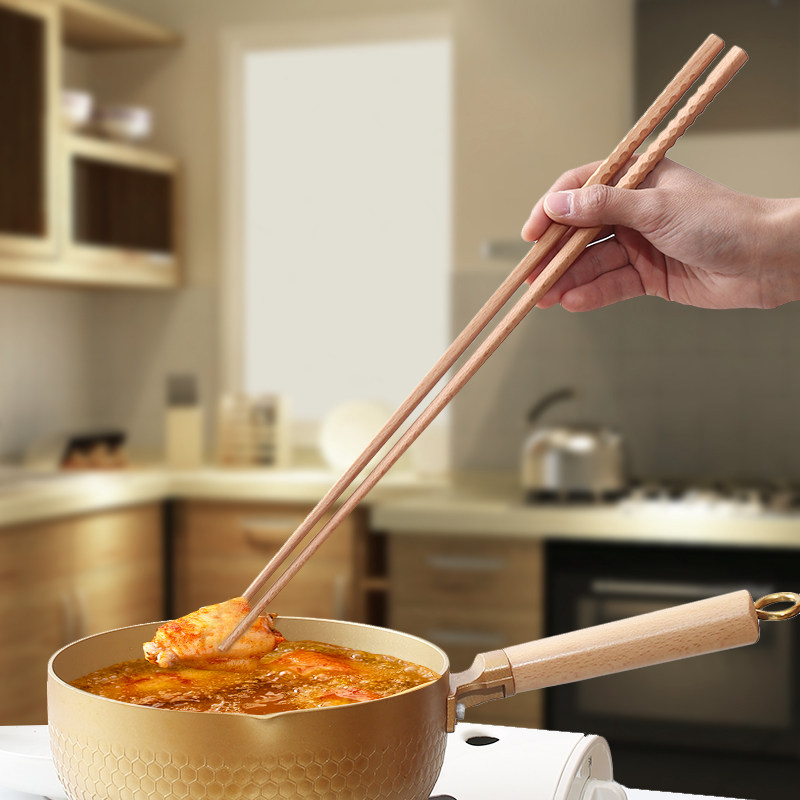 油炸筷子加长家用吃火锅捞面