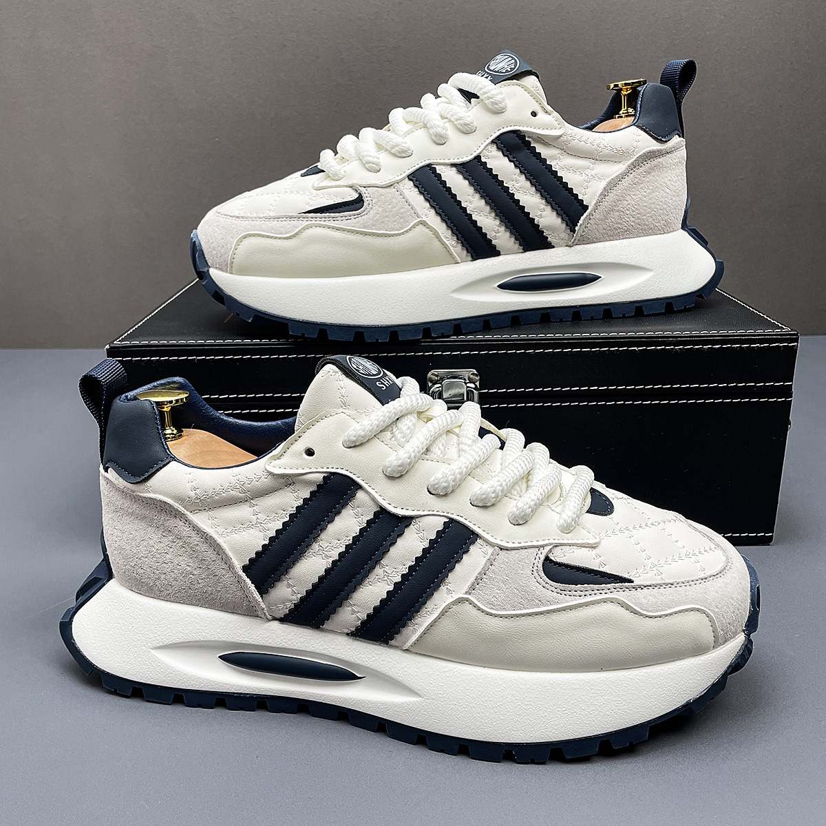 软底舒适阿甘鞋子男款跑步运动鞋