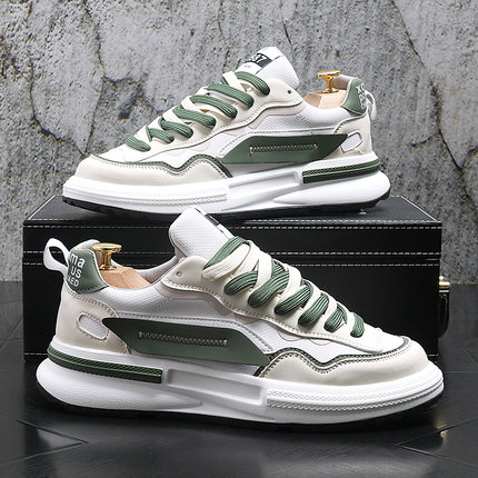 鞋子男款2025秋季新款老爹鞋潮牌男鞋子青春潮流跑步运动休闲鞋