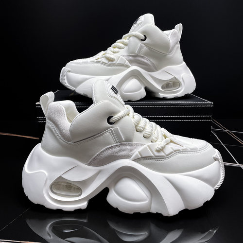 舒适百搭厚底老爹鞋男款45码46码