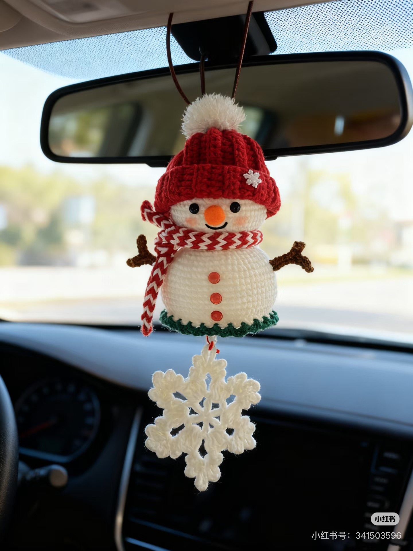 圣诞雪人挂件毛线手工编织可爱车挂包挂创意礼物送闺蜜diy材料包,服饰配件/皮带/帽子/围巾,包挂件,淘宝优惠券,粉丝福利购,淘宝优惠卷