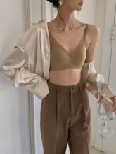 【3D水光肌】裸感无痕内衣女微聚拢收副乳防下垂无钢圈薄款文胸罩