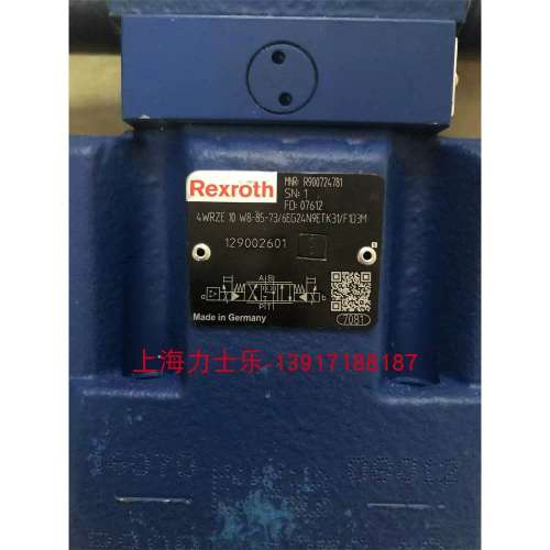 询价比例阀4WRZE10W8-85-73/6EG24N9ETK31F1D3M R900724781力士乐