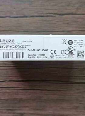 询价... 劳易测 50133647 PRK3.C/4T-200-M8 感测器 现货