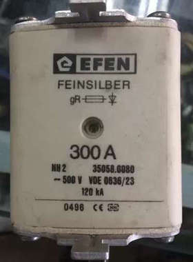 EFEN熔断器NH2-300A AC500V 120KA gR (35058.0080)