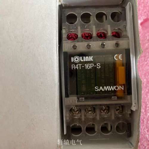 全新原装正品韩国三元IOLINK继电器模块R4T-16P-S