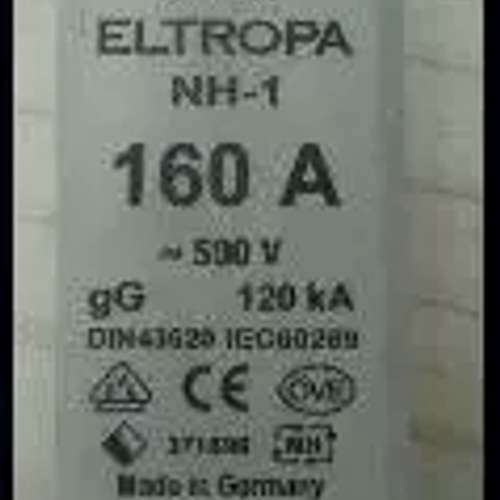 ELTROPA熔断器NH1 160A 500V 120KA gG/gL 直拍