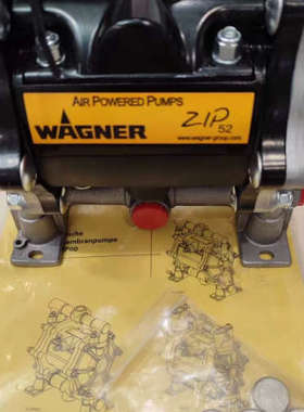 全新带包装德国瓦格纳尔wagner Zip52 u550.atss7气动隔膜泵
