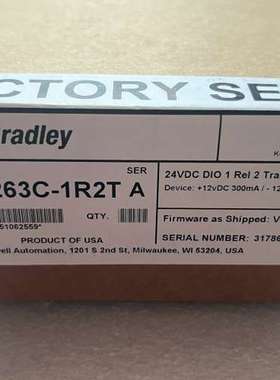 20-750-2263C-1R2T AB IO模块 正品全新207502263C1R2T