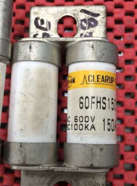 kyosan/CLEARUP熔断器60FHS150 150A 600V (双保险管/撞针)