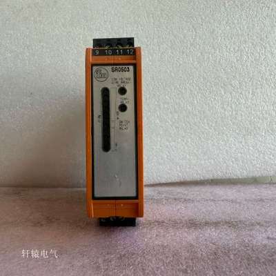 IFM SR0503易福门IFM 流量感测器控制显示器