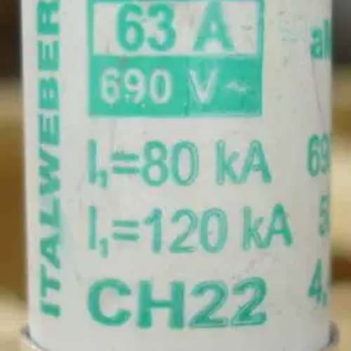 italweber保险管CH22-63A 690V aM 22*58 (1442063)/1462063 aR