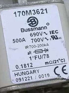 BUSSMANN熔断器170M3697/4688/4689/4690/4691/4692/4693/4694