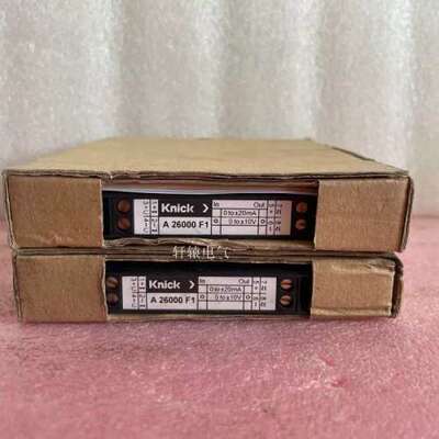 Knick A 26000 F1科伲可全新VariTrans控制器 A26000F1