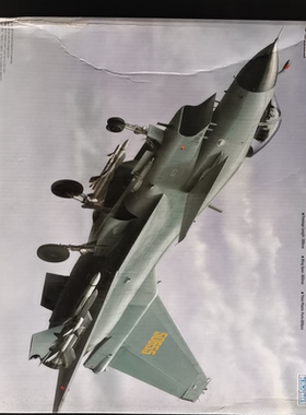 小号手02841 1/48 歼10A战斗机+梦模型2003配套蚀刻片模型本身不