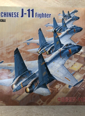 三角号手 80398 80305 su-27 苏27 J-11 歼11 战斗机 1/48，全新