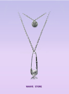 狮子头工装风机能身体伸缩链别针