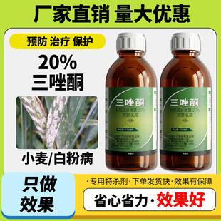 农用20%三唑酮 乳油农药小麦白粉病专用农药杀菌剂粉锈宁正品保障