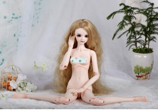 BJD娃娃 3分女素体（不包含头） 天使小怪alm