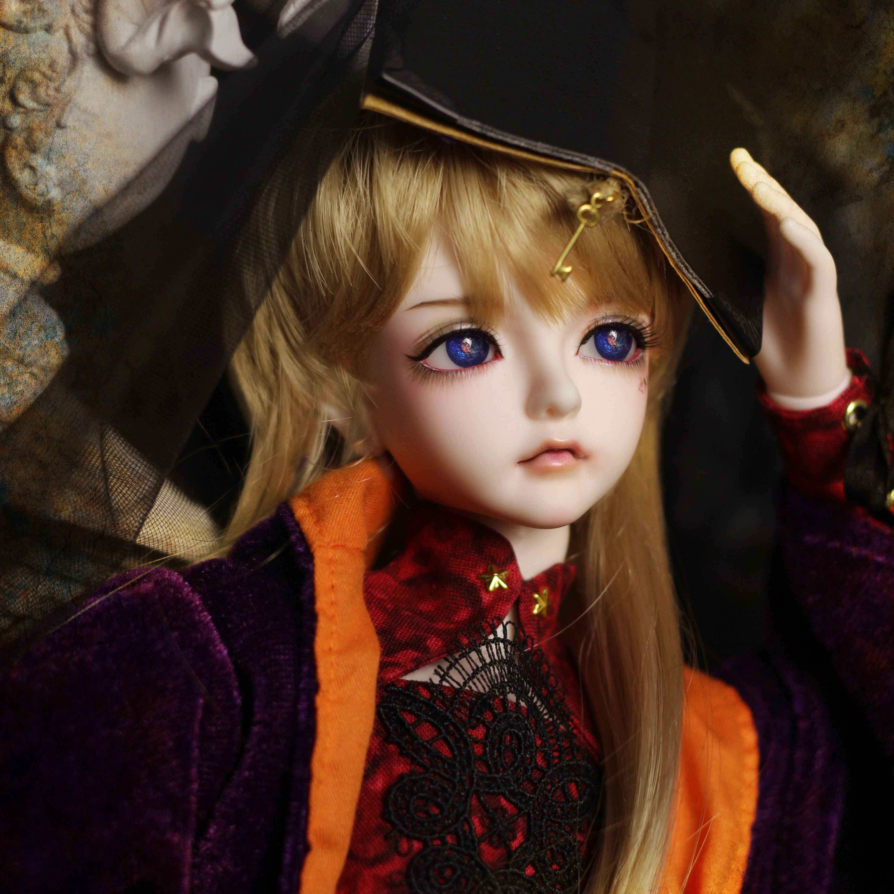 bjd娃娃天使小怪alm四分阿方索 两段体男正版原创sd